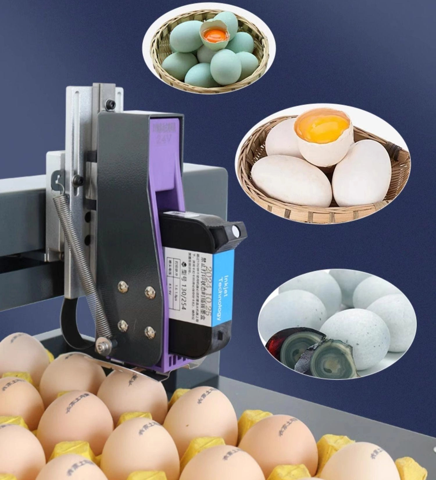 Power Tools Logo - DP1-150-600 Inkjet Egg Marking Machine Screen