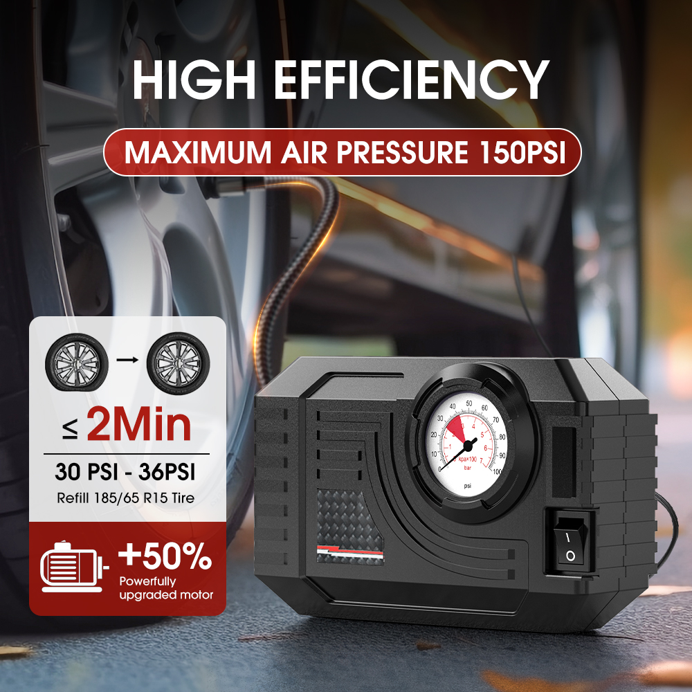 CARSUN Mini Air Pump Tire Infl - مراجعة Air Compressor Mini وسعره