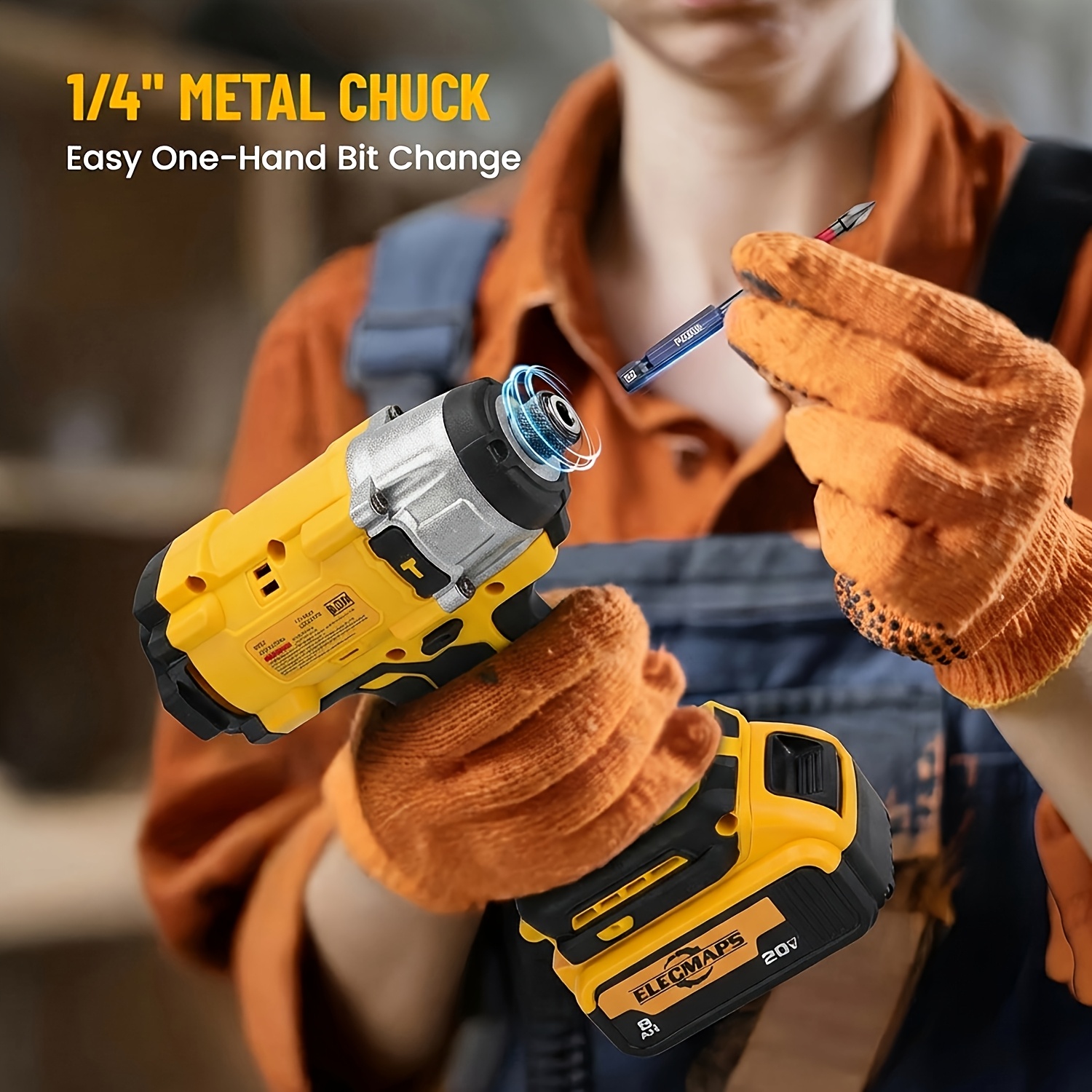 Brushless Impact Driver & Hamm - مراجعة Power Tools Battery Repair وسعره
