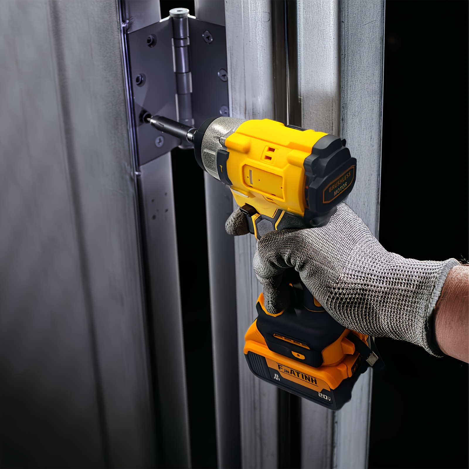 Brushless Impact Driver & Hamm - مراجعة Power Tools Battery Repair وسعره