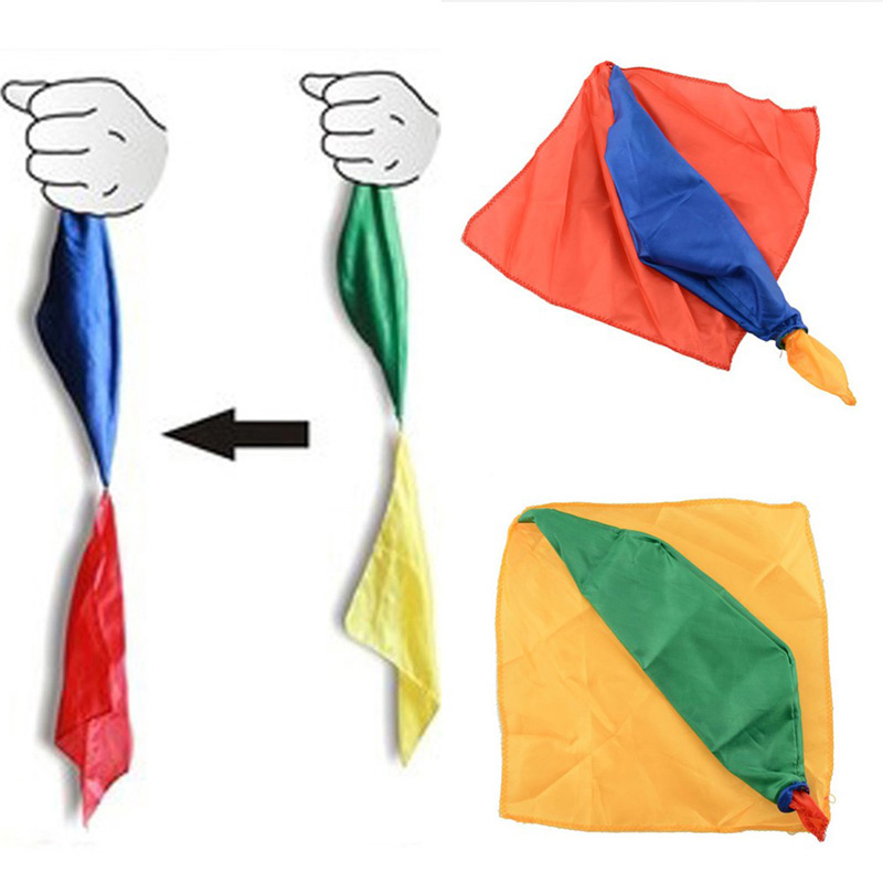 4 Colors Changing Magic Silk S - مراجعة Power Tools Kids وسعره
