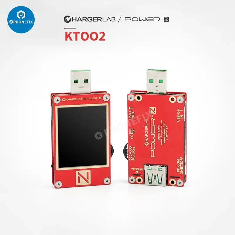 POWER-Z KM003C KT002 KM001 Typ - مراجعة Power Tools List وسعره