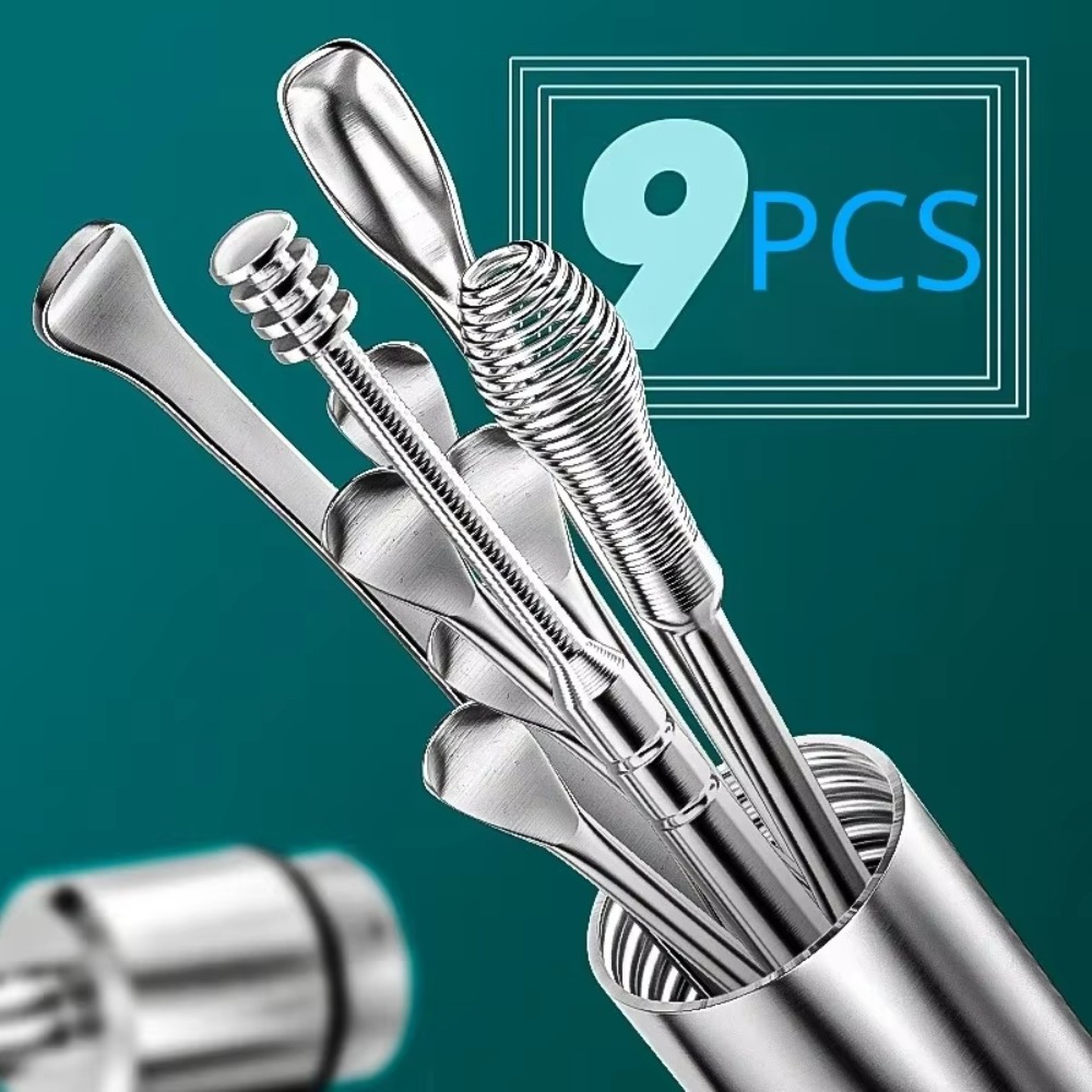 9Pcs/set New 9Pcs/Set Earwax R - مراجعة Power Tools List وسعره