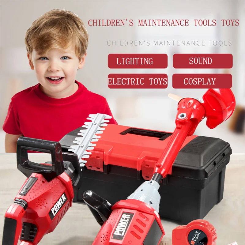 Children Electric Toolbox Pret - مراجعة Power Tools Kids وسعره