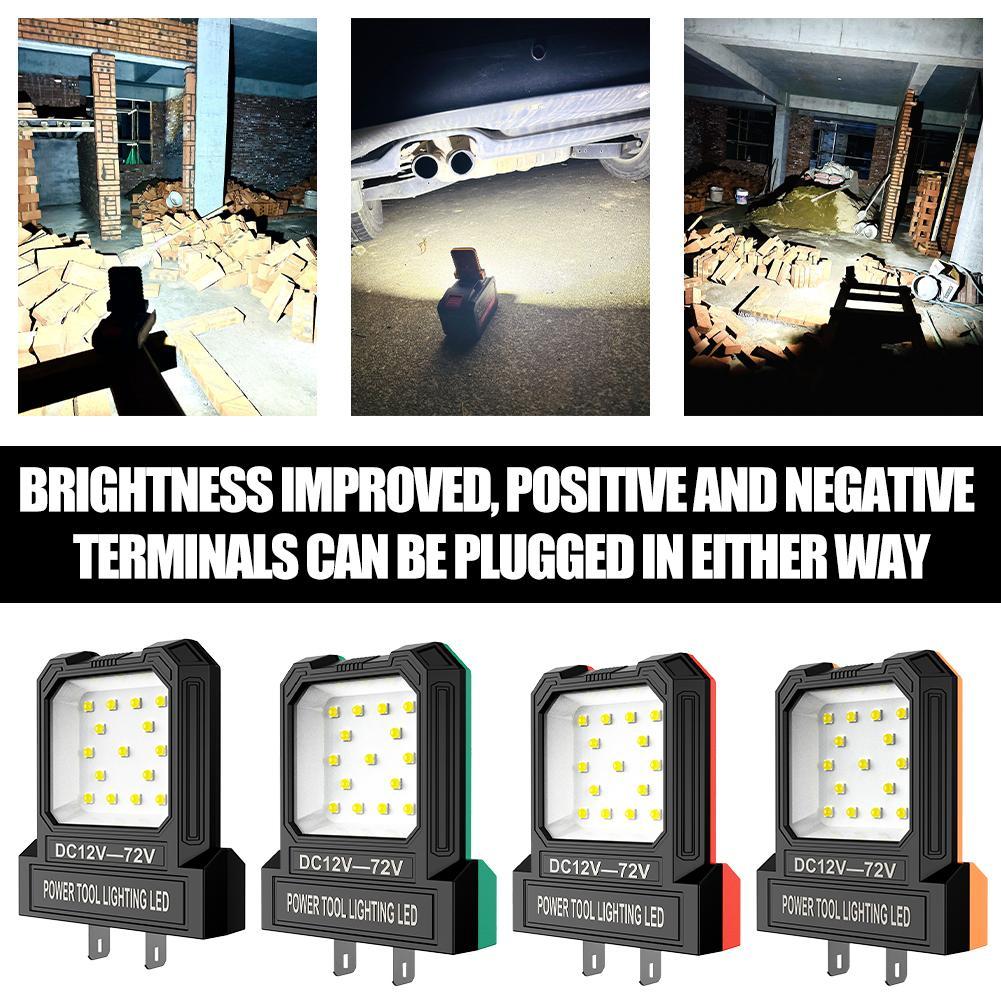 Car Repair Work Light DC 12-72 - مراجعة Power Tools Battery Repair وسعره