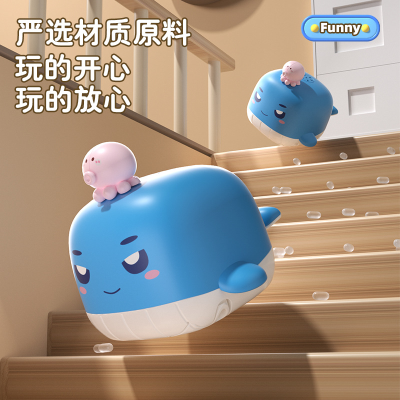 Electric Water Spray Whale Toy - مراجعة Power Tools Kids وسعره