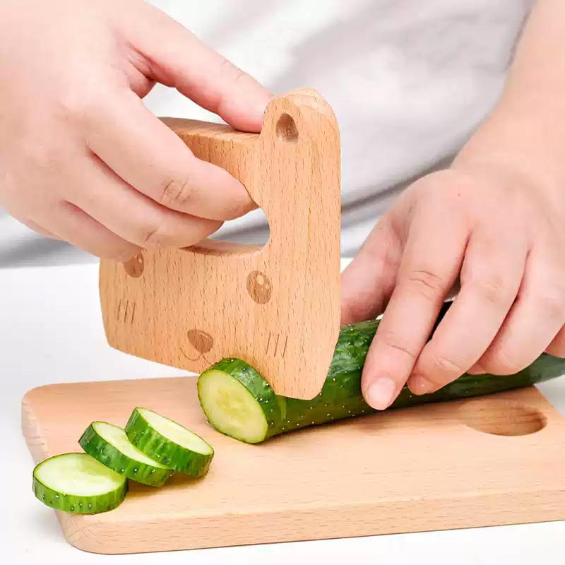 Wooden Kids Knife for Cooking  - مراجعة Power Tools Kids وسعره