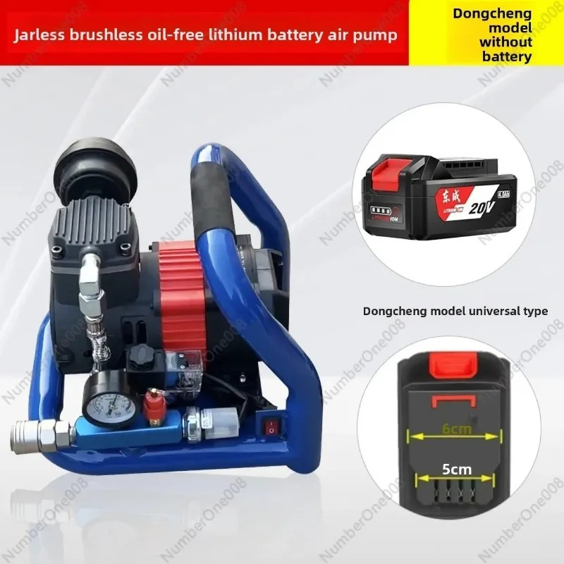 Mini Portable Lithium Battery  - مراجعة Air Compressor Mini وسعره