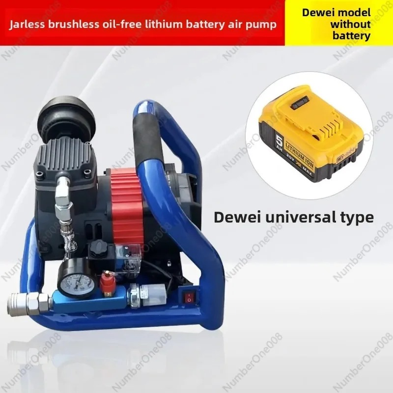 Mini Portable Lithium Battery  - مراجعة Air Compressor Mini وسعره