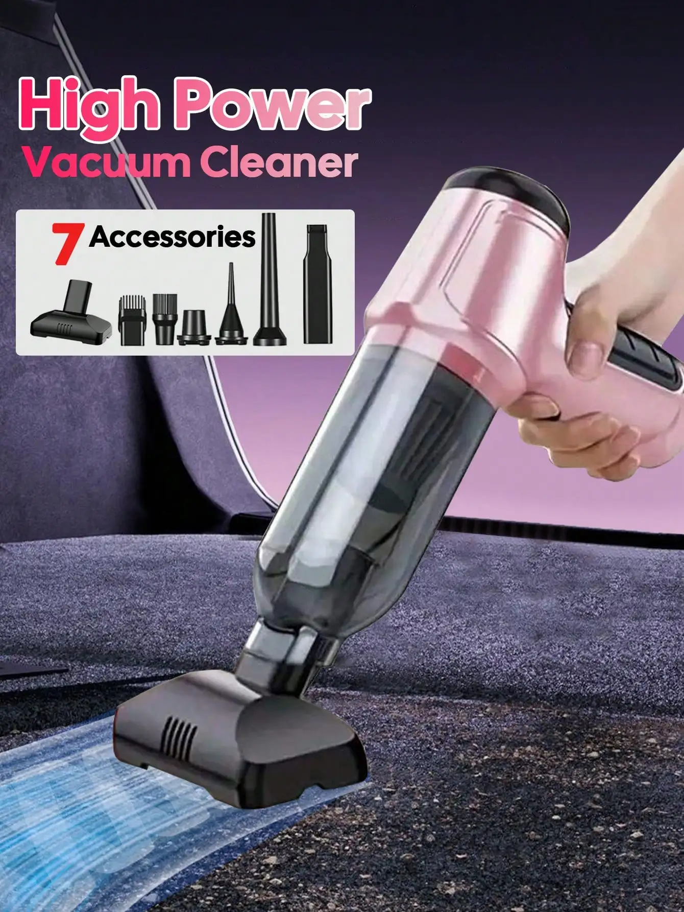 Portable Wireless Vacuum Clean - مراجعة Air Compressor Mini وسعره