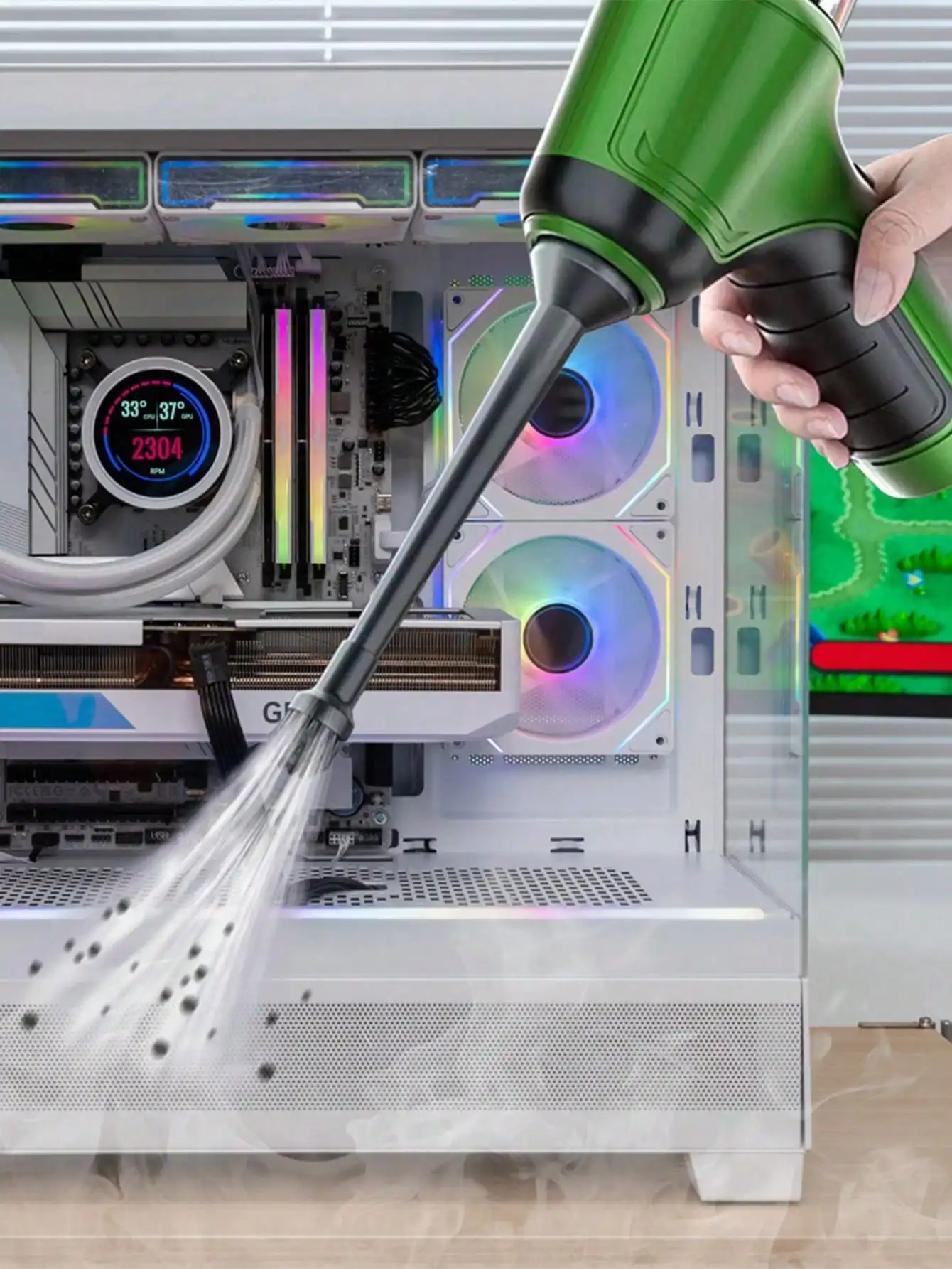 Portable Wireless Vacuum Clean - مراجعة Air Compressor Mini وسعره