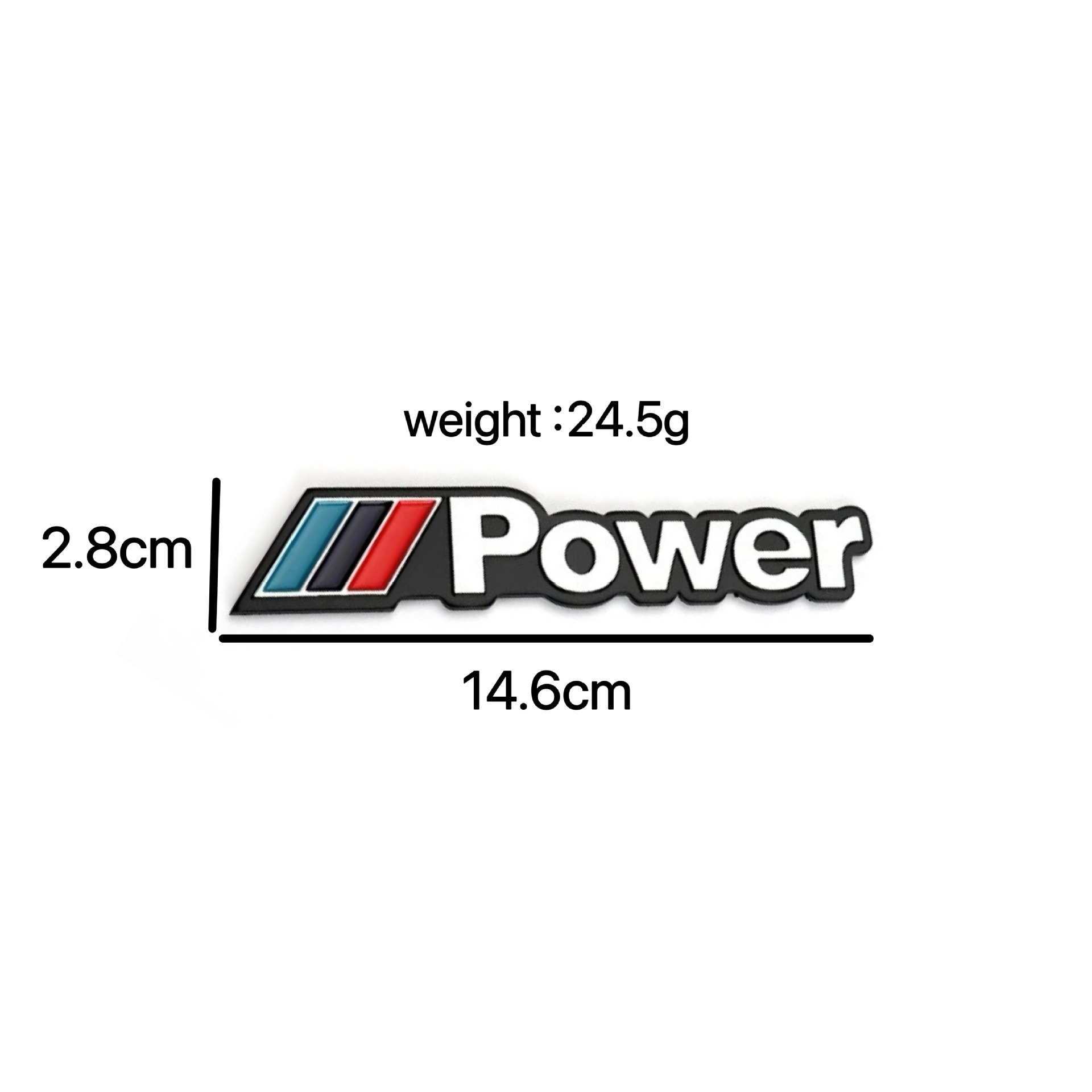 M Emblem Car Metal Sticker Rea - مراجعة Power Tools Logo وسعره