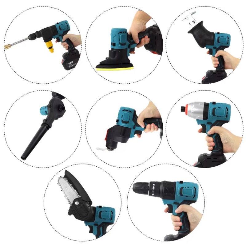 Cordless All-in-One Multi-func - مراجعة Power Tools Battery Repair وسعره