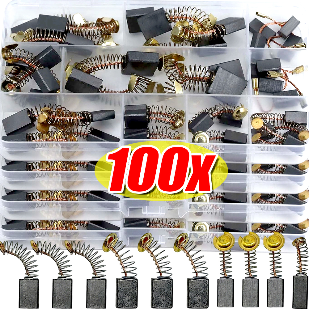 100/50x Carbon Brush Repair Ki - مراجعة Power Tools List وسعره