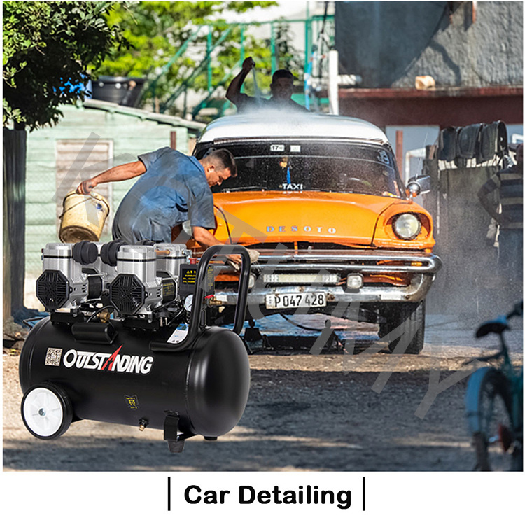 220V Small Air Compressor Oil- - مراجعة Air Compressor Mini وسعره