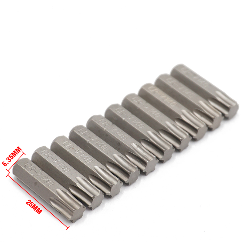 10pcs 25mm 1/4